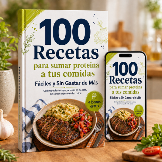 100 Recetas para sumar proteína a tus comidas sin gastar de más